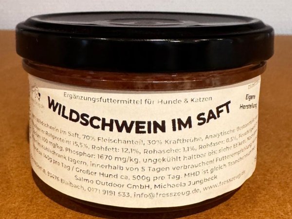 Wildschwein im Saft