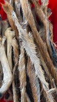 Getrocknete Hirschhaut mit Fell I Darmreiniger &...