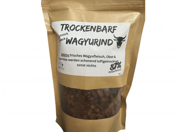 Trockenbarf vom Wagyurind mit , 87% Wagyufleisch, Obst und Gemüse getrocknet #1