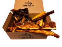 Mischbox Kausnack für alle Hunde I Kopfhaut, Käse, Ochsenziemer I XXL Mix