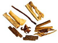 Mischbox: Die Bunte I Kausnack Vielfalt Hund I Schweineohr, Pferd, Lamm, Ziege