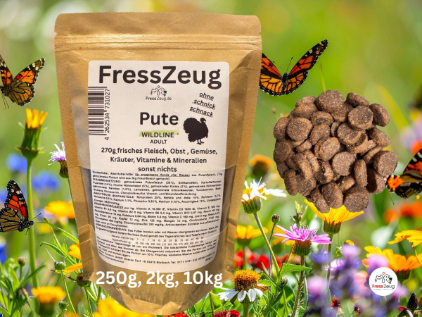 2kg Pute "Wildline" Adult – Premium-Hundefutter