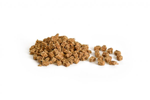 Hypoallergene Pute Fleischwürfel getrocknet Hund Single Protein Snack