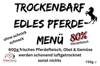 Premium Pferd-Menü: Die ideale Wahl für Sensible