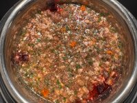 Premium Trockenbarf Rind & Lamm – Vollwertmenü mit Ziegenmilch & Hirschgeweih